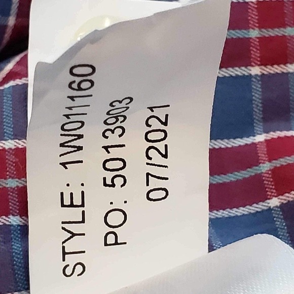 Vineyard Vines Performance Shirt Mens XS Blue & Red Plaid LS Button Up Shirt New - Picture 11 of 13